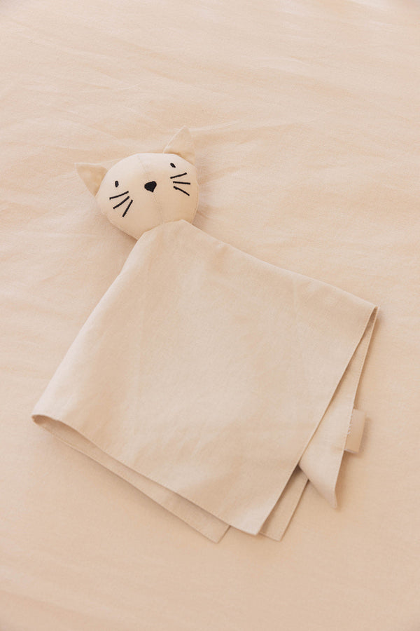 sparrow-linen-lovey-kitten Wildbird - Sophia's StyleBaby Soothers-1